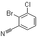 structure of CAS# 1031929-33-5, 2-溴-3-氯苯甲腈