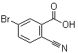 structure of CAS# 1032231-28-9, 5-Bromo-2-cyanobenzoic acid