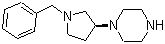 structure of CAS# 1032446-30-2, 1-[(3S)-1-(苯甲基)-3-吡咯烷基]哌嗪