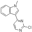 CAS 登录号：1032452-86-0, 3-(2-氯-4-嘧啶基)-1-甲基-1H-吲哚