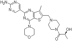 structure of CAS# 1032754-93-0, GNE 390