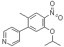 structure of CAS# 1032903-62-0, 4-(5-异丙氧基-2-甲基-4-硝基苯基)吡啶