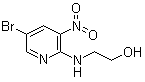 structure of CAS# 1033202-32-2, 2-[(5-溴-3-硝基-2-吡啶基)氨基]乙醇