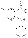 N-Cyclohexyl-5-methyl-3-nitro-2-pyridinamine molecular structure (CAS 1033202-68-4)