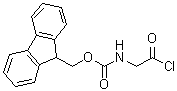 structure of CAS# 103321-49-9, N-(芴甲氧羰基)甘氨酰氯