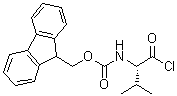 structure of CAS# 103321-53-5, N-(9-芴基甲氧羰基)-L-缬氨酰氯