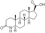 CAS # 103335-55-3, 3-Oxo-4-aza-5-alpha-androstane-17-beta-carboxylic acid