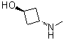 structure of CAS# 1033710-19-8, 反式-3-(甲基氨基)环丁醇