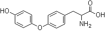 CAS # 1034-10-2, DL-Thyronine, O-(4-Hydroxyphenyl)-DL-tyrosine