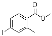 structure of CAS# 103440-53-5, 4-碘-2-甲基苯甲酸甲酯