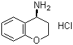 (4S)-3,4-二氢-2H-1-苯并吡喃-4-胺盐酸盐分子结构 (CAS 1035093-81-2)