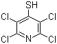 structure of CAS# 10351-06-1, 2,3,5,6-Tetrachloropyridine-4-thiol