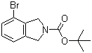 structure of CAS# 1035235-27-8, tert-Butyl 4-bromoisoindoline-2-carboxylate