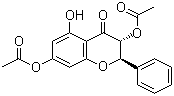 structure of CAS# 103553-98-6, 3,7-O-二乙酰基短叶松素
