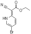CAS 登录号：103590-10-9, (5-溴-2(1H)-吡啶基亚基)氰基乙酸乙酯
