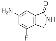 structure of CAS# 1036389-09-9, 6-氨基-4-氟-2,3-二氢-1H-异吲哚-1-酮