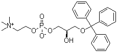 CAS 登录号：103675-56-5, (R)-4,7-二羟基-N,N,N-三甲基-1,1,1-三苯基-2,6,8-三氧杂-7-磷杂癸烷-10-铵内盐 7-氧化物