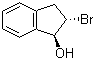structure of CAS# 10368-44-2, 反式-2-溴茚满醇