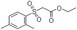2-[(2,4-二甲基苯基)磺酰基]乙酸乙酯分子结构 (CAS 1037154-23-6)