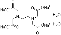 structure of CAS# 10378-23-1, 乙二胺四乙酸四钠盐二水合物