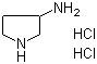 structure of CAS# 103831-11-4, 3-氨基吡咯烷二盐酸盐