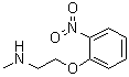 structure of CAS# 1038700-63-8, N-Methyl-2-(2-nitrophenoxy)ethanamine