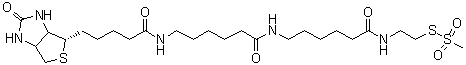 CAS 登录号：1038749-81-3, N-[6-(2-甲基磺酰基硫基乙基氨基)-6-氧代己基]-6-[5-[(4S)-2-氧代-1,3,3a,4,6,6a-六氢噻吩并[3,4-d]咪唑-4-基]戊酰氨基]己酰胺