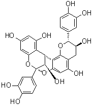 structure of CAS# 103883-03-0, 原花青素 A1