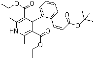 structure of CAS# 103890-78-4, 拉西地平