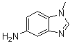 structure of CAS# 10394-38-4, 1-Methyl-1H-benzimidazol-5-amine