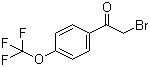 structure of CAS# 103962-10-3, 2-溴-4'-(三氟甲氧基)苯乙酮