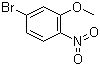 structure of CAS# 103966-66-1, 4-溴-2-甲氧基-1-硝基苯