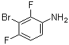 structure of CAS# 103977-79-3, 3-溴-2,4-二氟苯胺