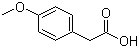 CAS # 104-01-8, 4-Methoxyphenylacetic acid, p-Methoxyphenylacetic acid