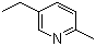 structure of CAS# 104-90-5, 5-乙基-2-甲基-吡啶
