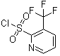 3-(三氟甲基)-2-吡啶磺酰氯分子结构 (CAS 104040-75-7)