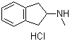 structure of CAS# 10408-85-2, N-甲基茚满-2-胺盐酸盐