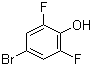 structure of CAS# 104197-13-9, 4-溴-2,6-二氟苯酚