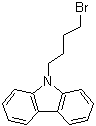CAS # 10420-20-9, 9-(4-Bromobutyl)-9H-carbazole, 9-(4-Bromobutyl)carbazole, N-(4-Bromobutyl)carbazole