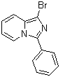 structure of CAS# 104202-15-5, 1-溴-3-苯基咪唑并[1,5-a]吡啶