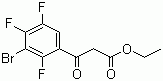 CAS # 104222-46-0, Ethyl 3-bromo-2,4,5-trifluorobenzoylacetate