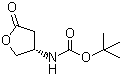 structure of CAS# 104227-71-6, (S)-3-Boc-Amino-gamma-butyrolactone