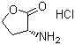 structure of CAS# 104347-13-9, (R)-(+)-alpha-氨基-gamma-丁内酯盐酸盐