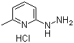 structure of CAS# 104408-25-5, 2-肼基-6-甲基吡啶盐酸盐