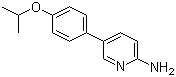 structure of CAS# 1044239-22-6, 5-[4-(异丙氧基)苯基]-2-氨基吡啶