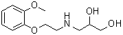 CAS # 10461-27-5, 3-[[2-(2-Methoxyphenoxy)ethyl]amino]-1,2-propanediol