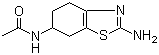 structure of CAS# 104617-51-8, 6-乙酰胺基-2-氨基-4,5,6,7-四氢苯并噻唑