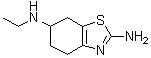 CAS # 104617-80-3, N6-Ethyl-4,5,6,7-tetrahydro-2,6-benzothiazolediamine