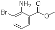 structure of CAS# 104670-74-8, 3-溴邻氨基苯甲酸甲酯
