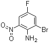 structure of CAS# 10472-88-5, 2-溴-4-氟-6-硝基苯胺
